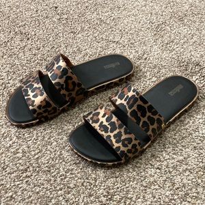 Melissa Leopard Sandals